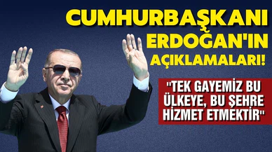 Cumhurbaşkanı Erdoğan Pendik-Sabiha Gökçen Metro Hattı Açılış Töreni'nde konuştu