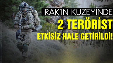 2 PKK'lı terörist etkisiz hale getirildi!