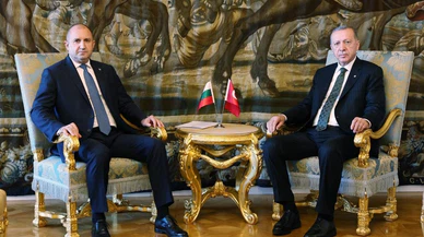 Cumhurbaşkanı Erdoğan, Prag'da Bulgaristan Cumhurbaşkanı Radev ile görüştü!