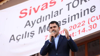 Bakan Kurum'dan Suşehri'nde yaşayan vatandaşlara müjde