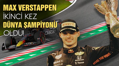 F1'de Max Verstappen, ikinci kez dünya şampiyonu oldu!