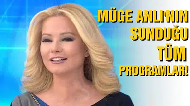 Müge Anlı'nın geçmişten bugune sunduğu tüm programlar!