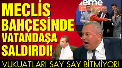 Cemal Enginyurt, Meclis'te tartıştığı vatandaşa saldırdı