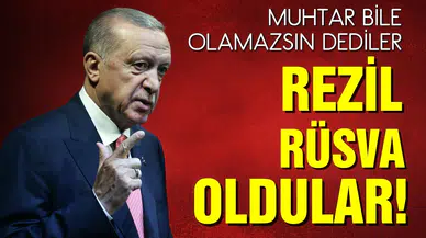 Cumhurbaşkanı Erdoğan: Rezil rüsva oldular!