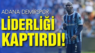 Adana Demirspor liderliği Fenerbahçe'ye kaptırdı