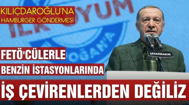 Cumhurbaşkanı Erdoğan'dan Kılıçdaroğlu'na "hamburger" göndermesi!