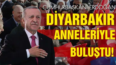 Cumhurbaşkanı Erdoğan, Diyarbakır anneleriyle bir araya geldi!
