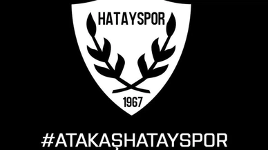 Hatayspor'dan başsağlığı mesajı!