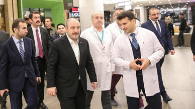 Bakanlar Özer, Varank ve Bilgin'den Binali Yıldırım'a ziyaret!