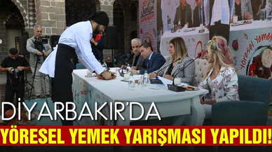 Diyarbakır'da yöresel yemek yarışması yapıldı!