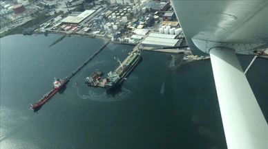 İzmit Körfezi'ni kirleten gemiye 5 milyon 122 bin 793 lira ceza!