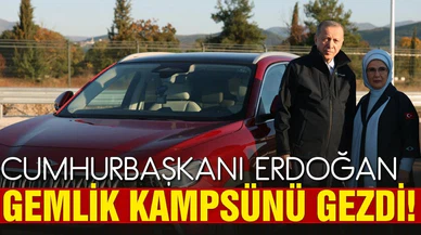 Cumhurbaşkanı Erdoğan, Gemlik Kampüsü'nü gezdi!