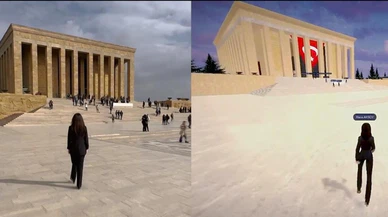 Türk mühendislerden "metaverse"de 10 Kasım anması