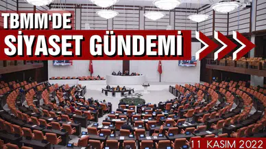 TBMM ve siyaset gündemi