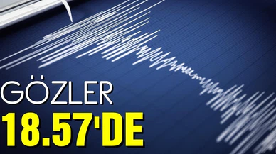 Gözler 18.57'de!
