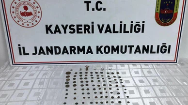 Kayseri'de 115 parça tarihi eser ele geçirildi!