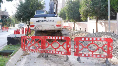 Kanalizasyon çalışması sırasında insan kemiği bulundu