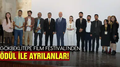 Uluslararası Göbeklitepe Film Festivali'nde ödül alanlar!