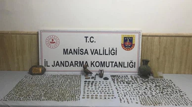 Manisa'da 2 bin 384 parça tarihi eser ele geçirildi!