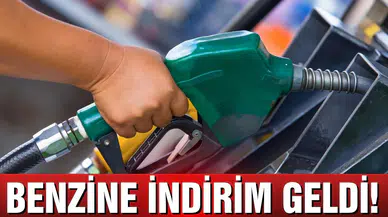 Benzine indirim geldi!