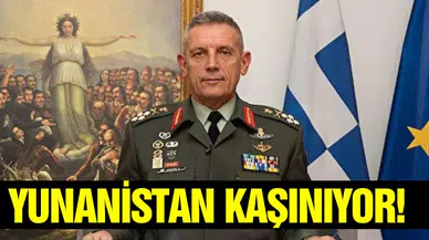 Yunan Genelkurmay Başkanı Türkiye'yi tehdit etti!
