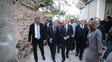 Bakanlar Soylu ile Özer, Karkamış'ta incelemelerde bulundu!