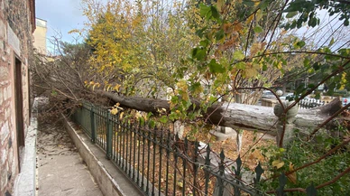 Trakya'da sağanak ve şiddetli rüzgar etkili oldu