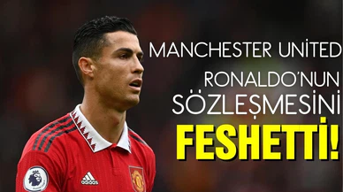 Manchester United Ronaldo ile yollarını ayırdı!