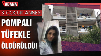 Eşini pompalı tüfekle vurdu!