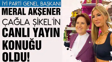 İYİ Parti Genel Başkanı Akşener, canlı yayın konuğu oldu: