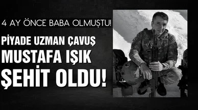 Bir askerimiz şehit oldu! 4 ay önce baba olmuştu!