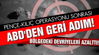 Pençe-Kılıç Operasyonu sonrası ABD'den geri adım!
