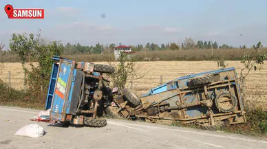İki tarım aracının çarpıştığı kazada 1 kişi öldü