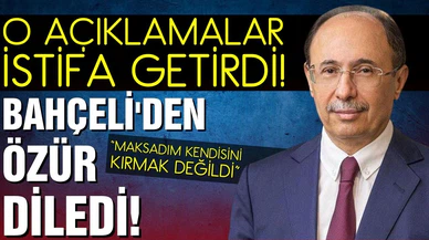 BİM'in skandal açıklamaları istifa getirdi! Bahçeli'den özür diledi!