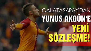 Galatasaray'dan Yunus Akgün'e yeni sözleşme