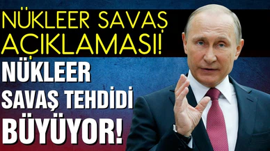 Rusya Devlet Başkanı Putin: "Nükleer savaş tehdidi büyüyor"