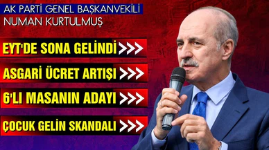 Kurtulmuş'tan 'çocuk gelin' açıklaması: Duruşma öne çekilmeli