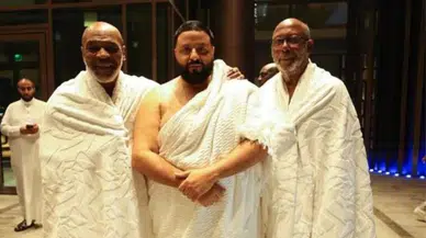Mike Tyson ile Kabe'ye giden DJ Khaled gözyaşlarına boğuldu! Sosyal medyada gündem oldular