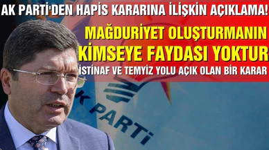 AK Parti'den İmamoğlu'nun hapis cezası almasına ilişkin açıklama!