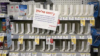 ABD'de ilaç bulunamıyor! Bazı ilaçların satışı kısıtlandı!