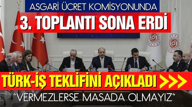 TÜRK-İŞ asgari ücret teklifini açıkladı: "Kabul ederlerse imzalarız, altındaki rakama masada olmayız."