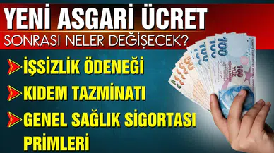 Yeni asgari ücret sonrası neler değişecek?