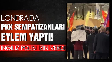İngiltere polisi PKK eylemine izin verdi!