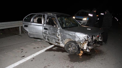 Sivas'ta trafik kazasında 5 kişi yaralandı!