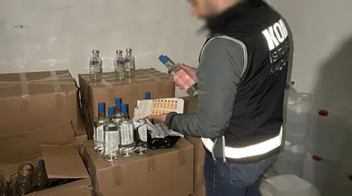Yılbaşı öncesi sahte içki operasyonu!