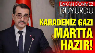 Karadeniz gazı ne zaman evlere girecek? Bakan dönmez duyurdu!