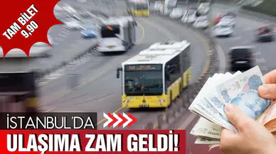 İstanbul'da toplu ulaşıma yüzde 29,10 zam yapıldı