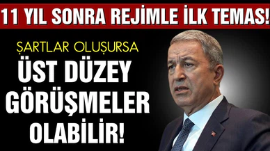 Bakan Akar: "Üst düzey görüşmeler gündeme gelebilir"