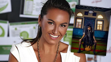 Eda Taşpınar'dan camide skandal paylaşım!