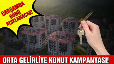 Orta gelirliye konut kampanyası! Detayları Bakan Kurum ve Bakan Nebati açıklayacak!